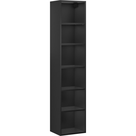 Mexen Box-A korpus słupka łazienkowego 35 cm, czarny mat - 91AX1-1600-300-1-71