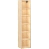 Mexen Box-A cabinet frame for bathroom column 35 cm, oak - 91AX1-1600-300-1-81