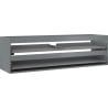 Mexen Box-A Korpus des Waschtischunterschranks 160 cm, 2 Schubladen, Mattgraphit - 91AX0-1600-470-2-66