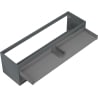 Mexen Box-A Korpus des Waschtischunterschranks 160 cm, 2 Schubladen, Mattgraphit - 91AX0-1600-470-2-66