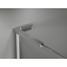 Mexen Kioto-F L dušisein Walk-in raamiga 85 x 202 cm, läbipaistev 8 mm, kroom - 800-085-174-01-00