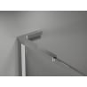 Mexen Kioto-XF L Duschwand Walk-in mit Rahmen 90 x 202 cm, transparent 10 mm, Chrom - 800-090-174-01-00-XF