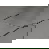 Mexen Kioto-XF Duschwand Walk-in mit Rahmen 70 x 70 cm, transparent 10 mm, Gun Metal - 800-070-202-04-95-070-XF