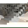Mexen Omega Duschkabine Schiebetür 120 x 100 cm, transparent, schwarz + Duschwanne Flat, weiß - 825-120-100-70-00-4010B