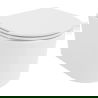 Mexen Sofia rimloze wc-pot met slim soft-close zitting, duroplast, glanzend wit - 30540300