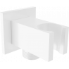 Mexen Cube angular connection, white - 79300-20
