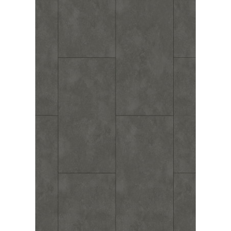 Mexen Steel Black δείγμα πάνελ βινυλίου SPC 6,5 mm, υπόστρωμα IXPE 1,5 mm, 4 V-Fuga, Πέτρα