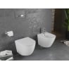 Mexen Lena wc-kom Rimless met softclose slim toiletbril, duroplast, glanzend wit - 30220400