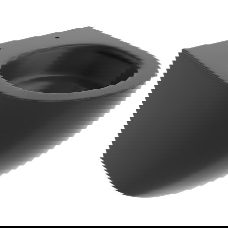 Mexen Lena rimless Tornado toilet bowl, black matte - 3322XX85T