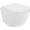 Mexen Lena WC školjka Rimless Tornado s tvrdim, usporavajućim daskom, duroplast, bijeli sjaj - 30220200T