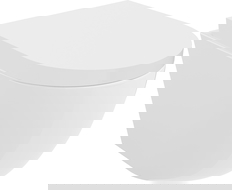 Mexen Lena cuvette WC Rimless Tornado avec abattant à descente lente, dur plastique, blanc brillant - 30220200T