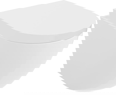 Mexen Lena Rimless Tornado WC Bowl with Slow-Close Hard Seat, Duroplast, Gloss White - 30220200T