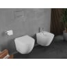 Mexen Lena miska wc Rimless Tornado z deską wolnoopadającą twarda, duroplast, biała połysk - 30220200T
