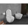 Mexen Lena miska wc Rimless Tornado z deską wolnoopadającą slim, duroplast, biała połysk - 30220300T