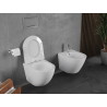 Mexen Lena wc-pott Rimless Tornado aeglaselt langeva õhukese kattega, duroplast, valge läige - 30220300T