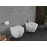 Mexen Lena Rimless Tornado WC Bowl with Slim Soft-Close Seat, Duroplast, Glossy White - 30220400T