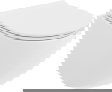 Mexen Lena miska wc Rimless Tornado z deską wolnoopadającą slim, duroplast, biała połysk - 30220500T