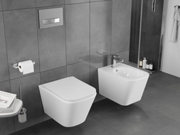 Mexen Teo WC-pott Rimless Tornado, valge läikiv - 3385XX00T