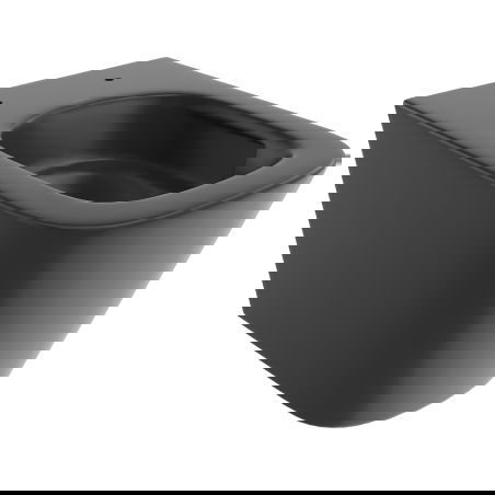 Mexen Teo Rimless Tornado Toilet Bowl, matte black - 3385XX85T