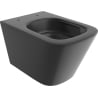 Mexen Teo cuvette WC sans rebord Tornado, noir mat - 3385XX85T