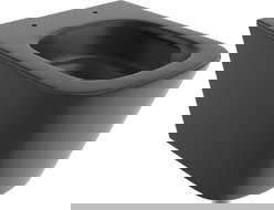 Mexen Teo Rimless Tornado Toilet Bowl, matte black - 3385XX85T