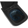 Mexen Teo miska wc Rimless Tornado, czarna mat - 3385XX85T