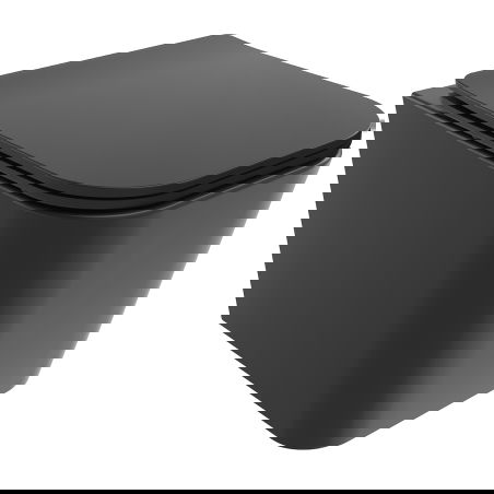 Mexen Teo wc sospeso Rimless Tornado con sedile a chiusura rallentata slim, duroplast, nero opaco - 30850685T