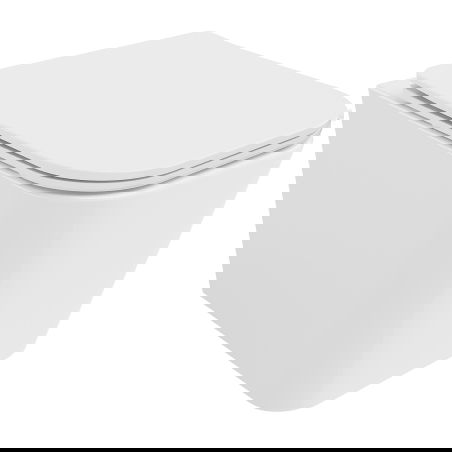 Mexen Teo wc-skål Rimless Tornado med mjukstängande slim-sits, duroplast, vit glans - 30850600T