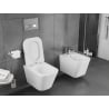 Mexen Teo miska wc Rimless Tornado z deską wolnoopadającą slim, duroplast, biała połysk - 30850600T