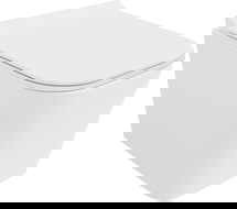 Mexen Teo taza de inodoro Rimless Tornado con asiento de cierre suave delgado, duroplast, blanco brillo - 30850700T