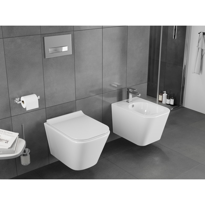 Mexen Teo WC školjka Rimless Tornado s tankom, duroplast, bijeli sjaj - 30850700T