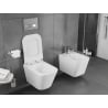 Mexen Teo miska wc Rimless Tornado z deską wolnoopadającą slim, duroplast, biała połysk - 30850700T