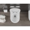 Mexen Carmen miska wc Rimless Tornado z deską wolnoopadającą slim, duroplast, biała połysk - 30880100T