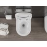 Mexen Carmen WC-Schüssel Rimless Tornado mit absenkbarer harter Sitz, Duroplast, weiß glänzend - 30880200T