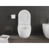 Mexen Carmen cuvette wc Rimless Tornado avec abattant à descente ralentie slim, duroplast, blanc brillant - 30880300T