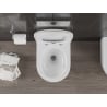 Mexen Carmen cuvette wc Rimless Tornado avec abattant slim à descente amortie, duroplast, blanc brillant - 30880400T