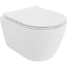 Mexen Carmen wc-pot Rimless Tornado met langzaam dalende slanke zitting, duroplast, glanzend wit - 30880500T
