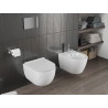 Mexen Carmen miska wc Rimless Tornado z deską wolnoopadającą slim, duroplast, biała połysk - 30880500T