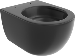 Mexen Carmen miska wc Rimless Tornado, czarny mat - 3388XX85T