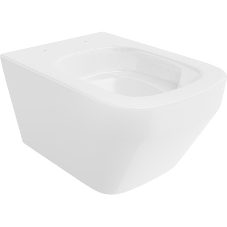 Mexen Riva WC školjka Rimless Tornado, bijeli sjaj - 3363XX00T