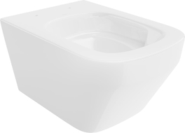 Mexen Riva WC školjka Rimless Tornado, bijeli sjaj - 3363XX00T