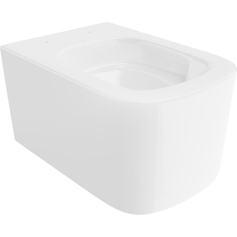 Mexen Vivo riputatav WC-pott Rimless Tornado, läikiv valge - 3361XX00T