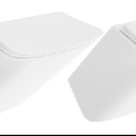 Mexen Vivo λεκάνη τουαλέτας Rimless Tornado με κάθισμα αργού κλεισίματος slim,