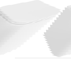 Mexen Vivo rimless Tornado toilet bowl with slim soft-close seat, duroplast, white gloss - 30610200T