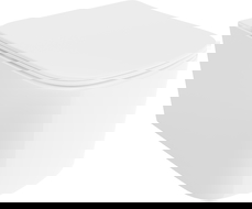 Mexen Vivo wc-pot Rimless Tornado met softclose slanke zitting, duroplast, glanzend wit - 30610200T