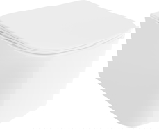 Mexen Vivo WC-Schüssel Rimless Tornado mit Slim-Absenkautomatik-Sitz, Duroplast, Weiß Glanz - 30610200T