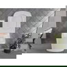 Mexen Vivo WC-pot Rimless Tornado met langzaam sluitende slanke zitting, duroplast, glanzend wit - 30610200T