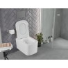 Mexen Vivo miska wc Rimless Tornado z deską wolnoopadającą slim, duroplast, biała połysk - 30610200T