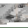 Mexen Riva wc-pot Rimless Tornado met softclose toiletbril slim, duroplast, wit glanzend - 30630200T