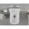 Mexen Riva miska wc Rimless Tornado z deską wolnoopadającą slim, duroplast, biała połysk - 30630200T